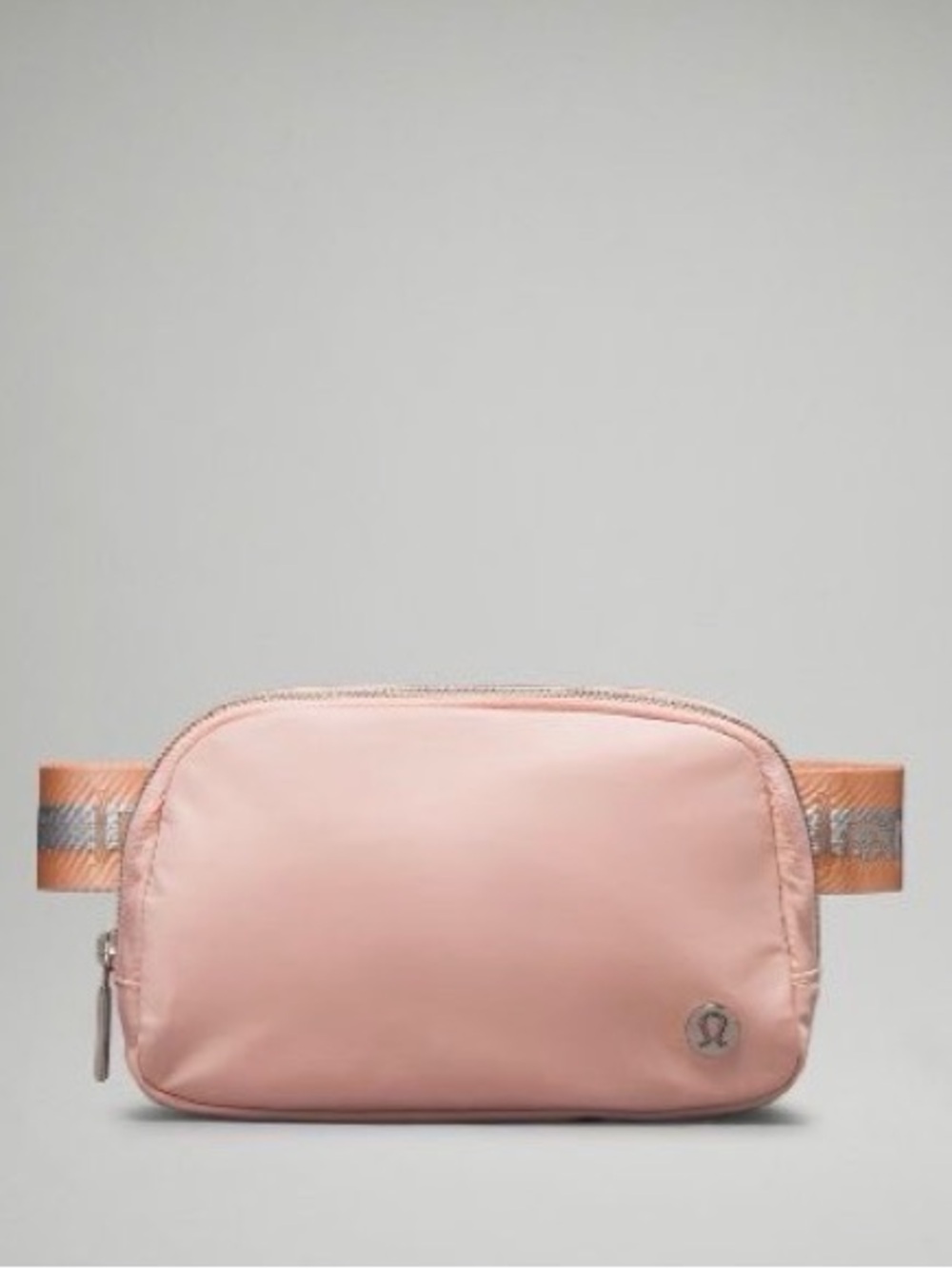 Lululemon Blush Pink Mini Belt Bag with Accent Strap